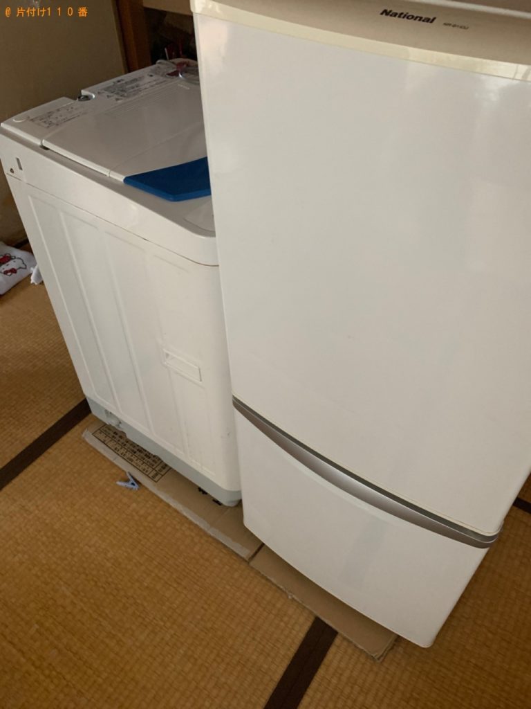 【二本松市】遺品整理に伴い蔵庫、洗濯機の回収・処分ご依頼 お客様の声
