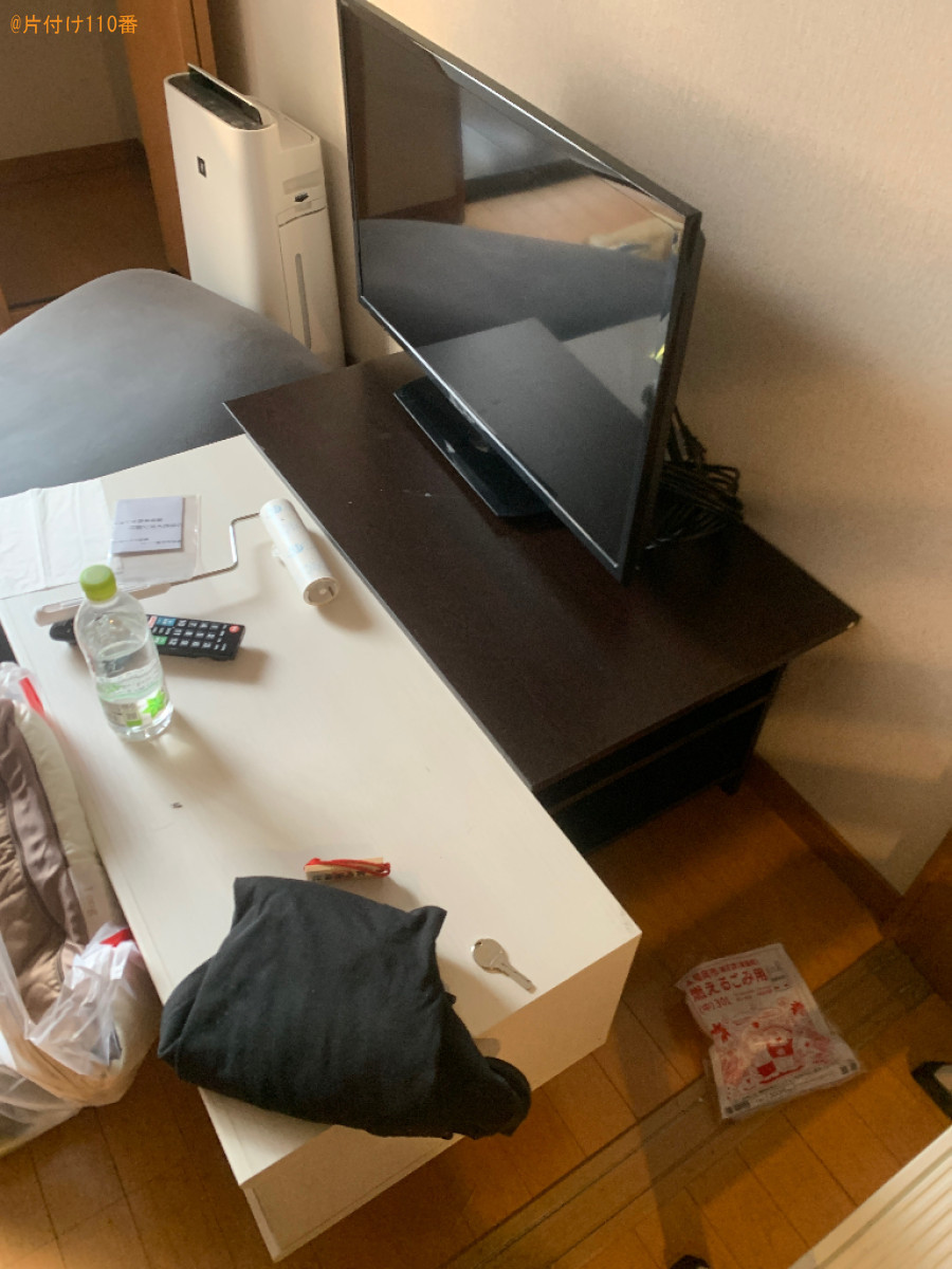 冷蔵庫、テレビ、洗濯機、テレビ台、炊飯器、電子レンジ等の回収